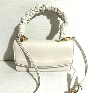 Jewel Badgley Mischka jewel beige polyester handbag